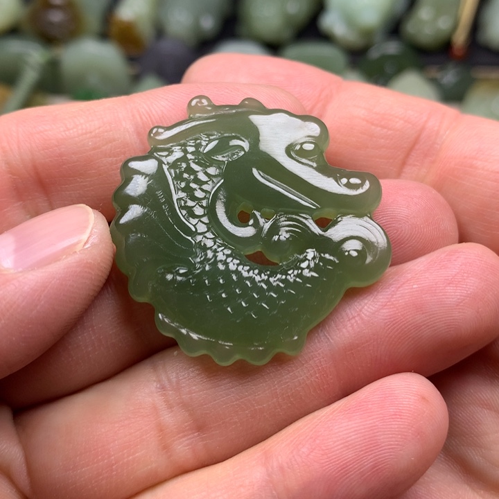 和田玉挂件未镶嵌