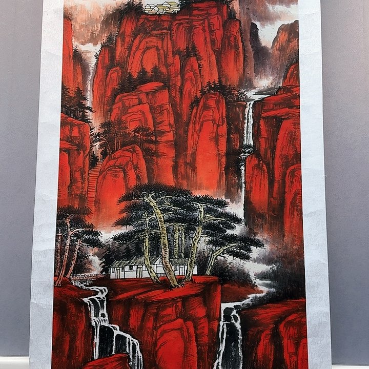 国画书法作品多次参加