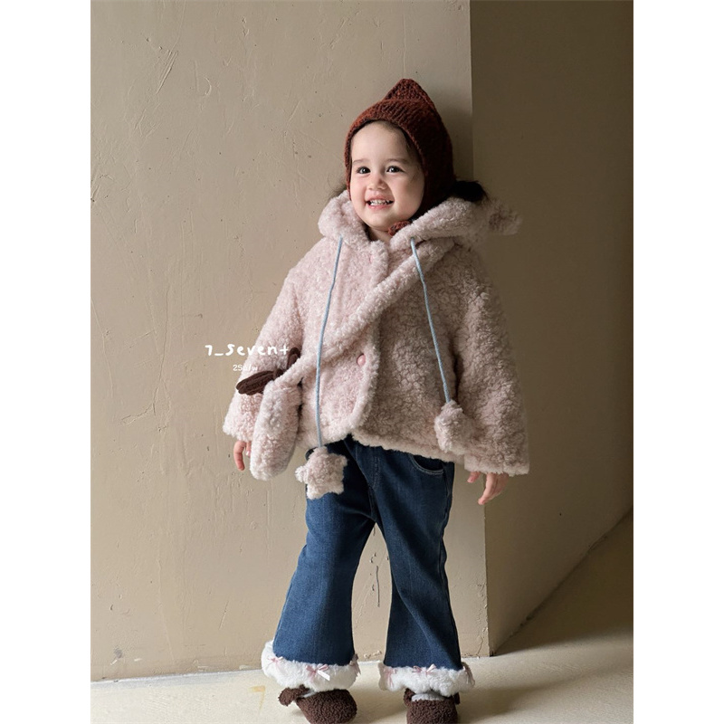 7Seven·25冬~蝴蝶结牛仔裤7355（童装汉服）