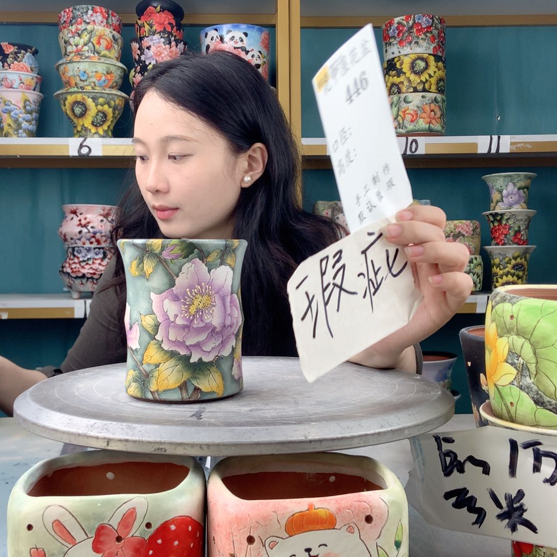 罐景德镇手工瑕疵446
