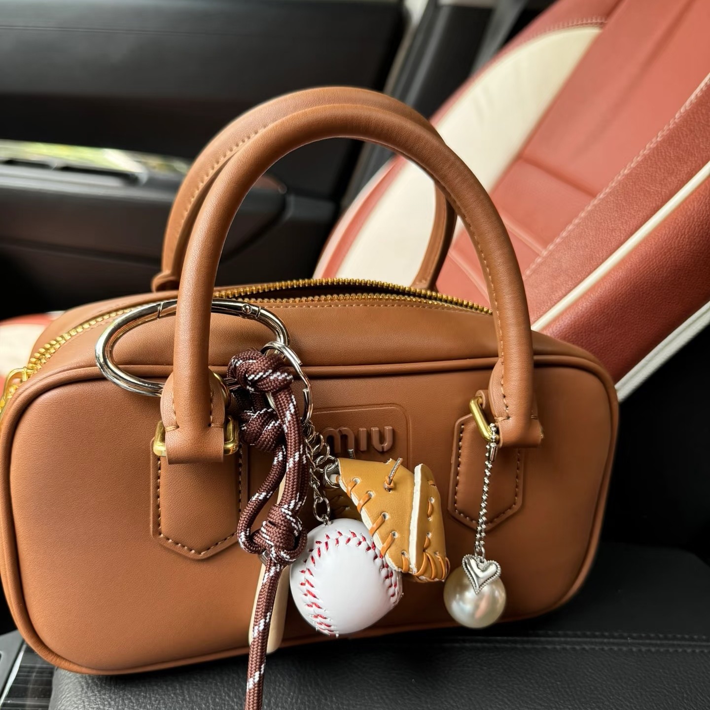 秋冬必备DIY原创纯手工miu系包挂