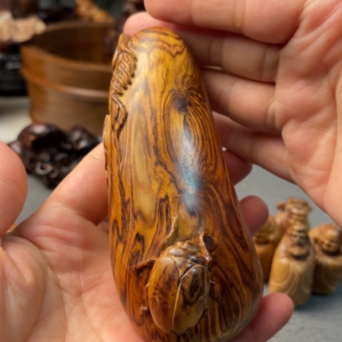 【闪购商品】黄花梨/降香黄檀把件………………….