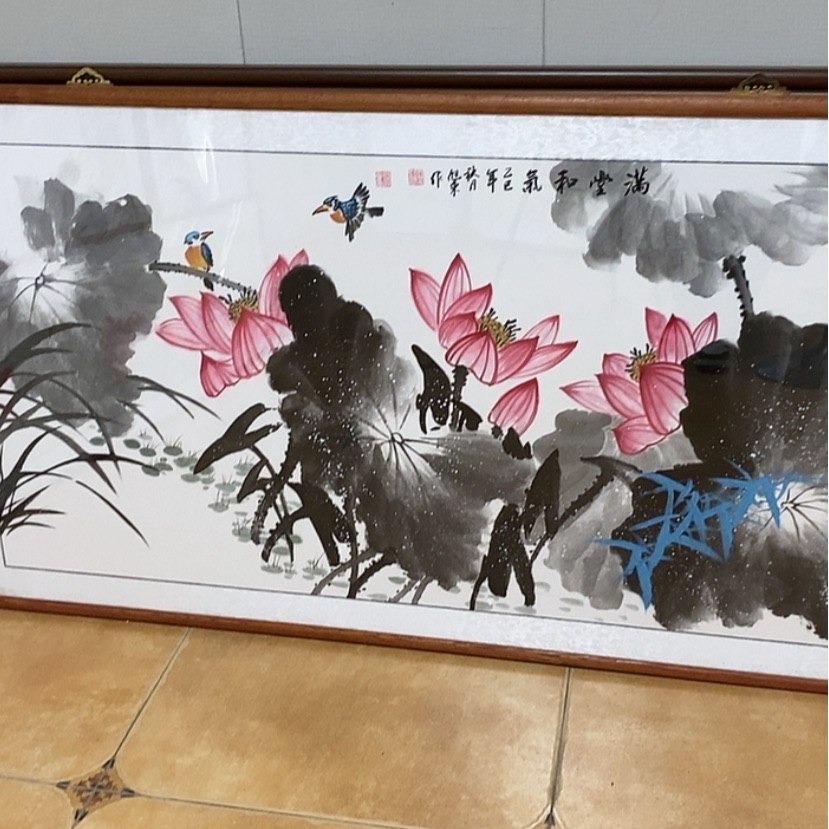 【闪购商品】国画手绘国画带框