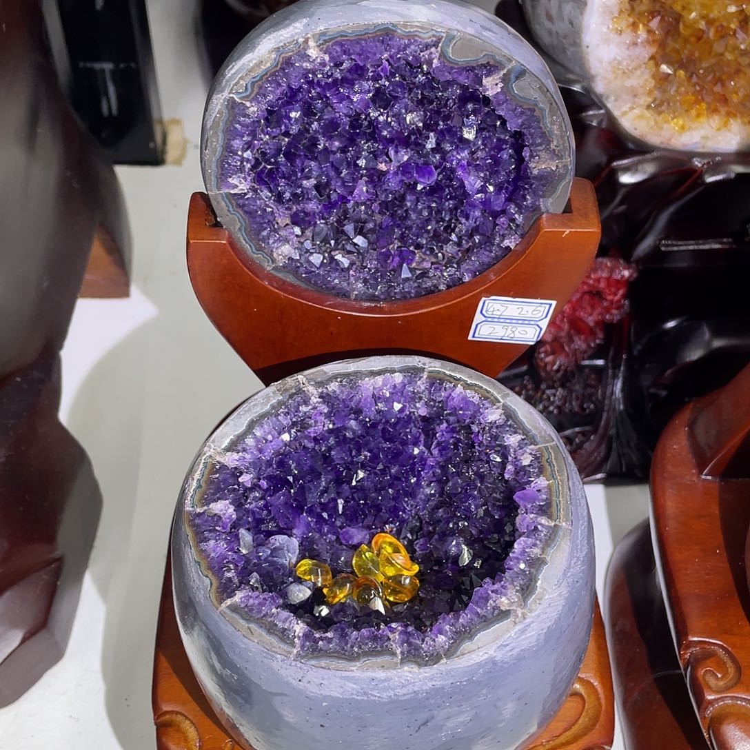 紫晶大型摆件（非配饰）未镶嵌