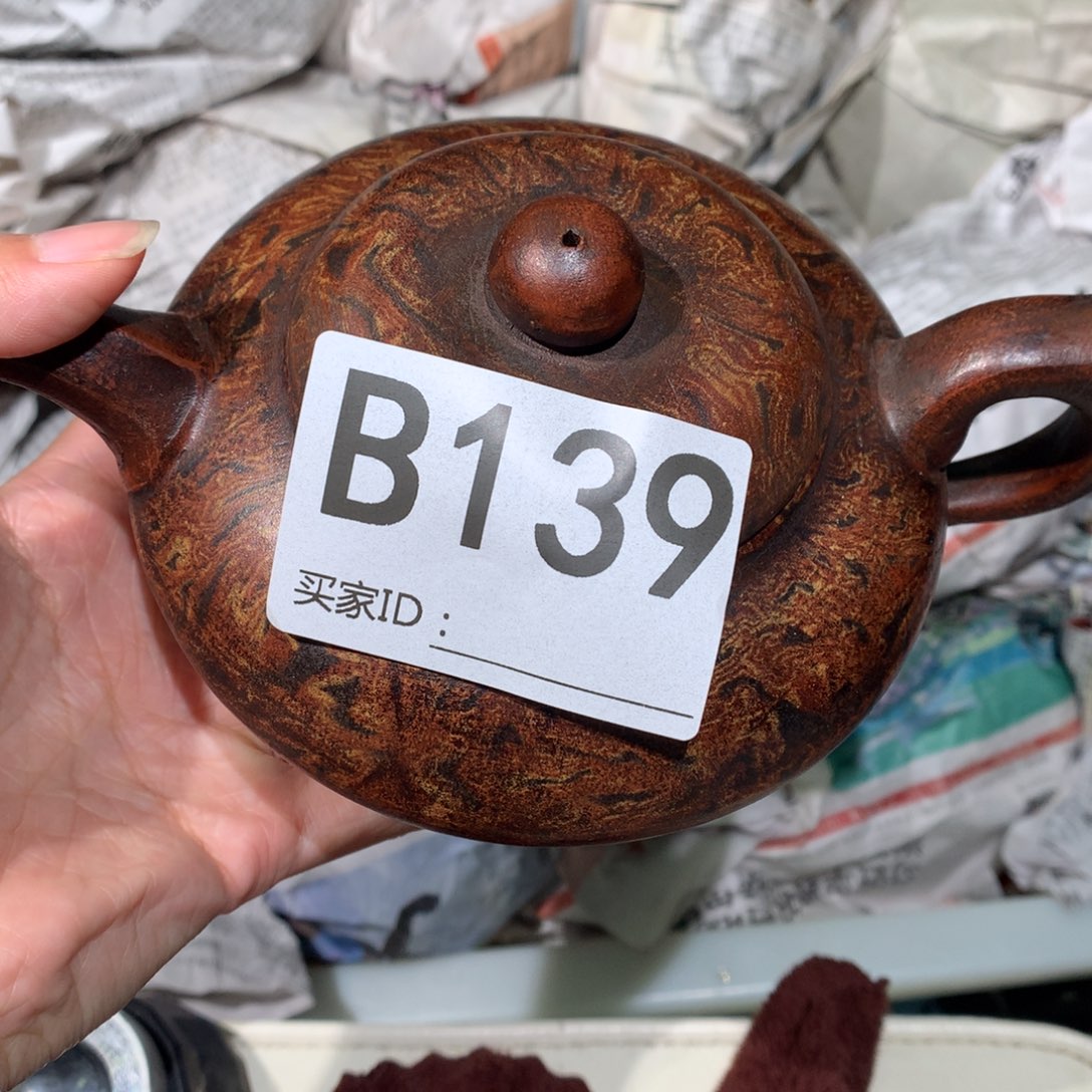 茶壶粗砂紫砂茶壶139