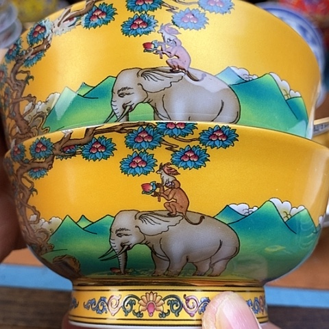 景德镇陶瓷藏式茶碗