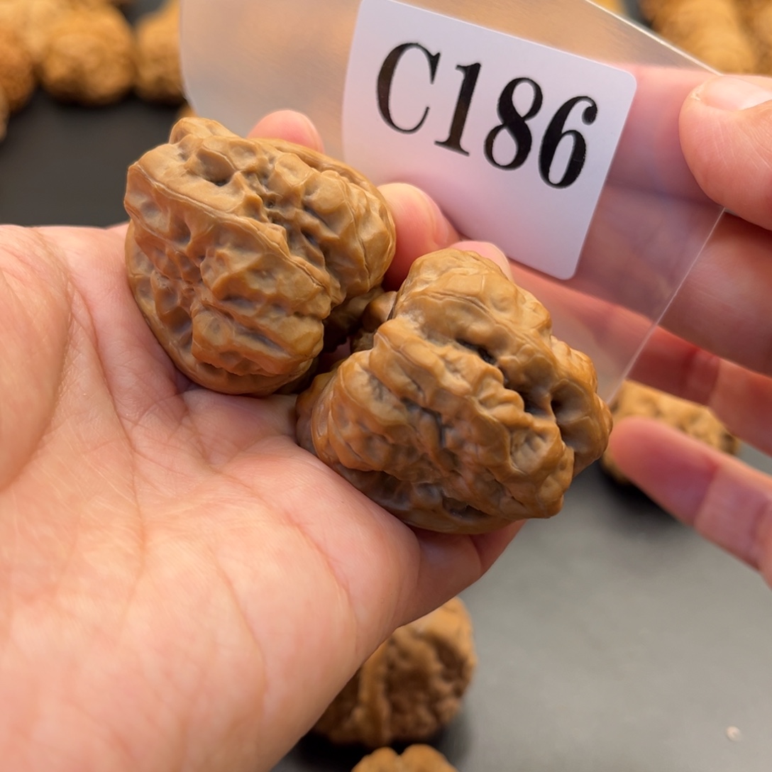 桃核把件蛙蛙精品35