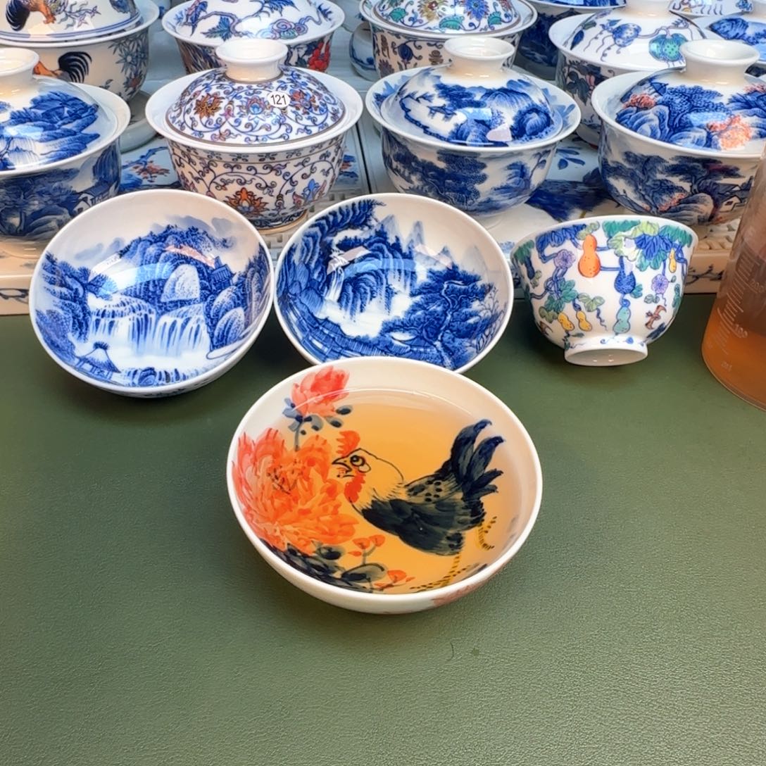 纯手工纯手绘茶具80