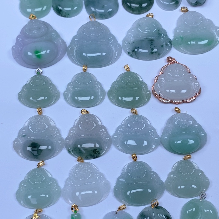 翡翠颈饰未镶嵌天