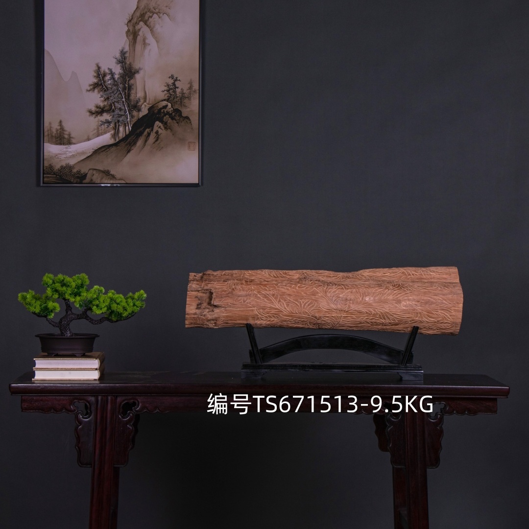 印度老山檀香木雕摆件檀香老料横财原木材料19编号TS671513-9.5KG