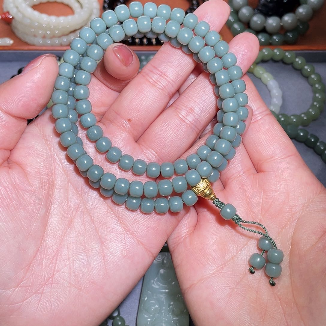 和田玉挂件未镶嵌雪*