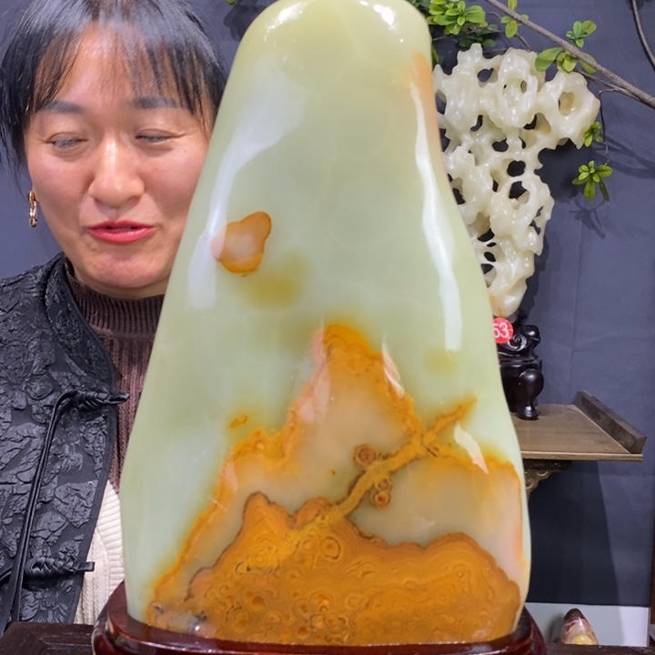 石材精品古青石摆件