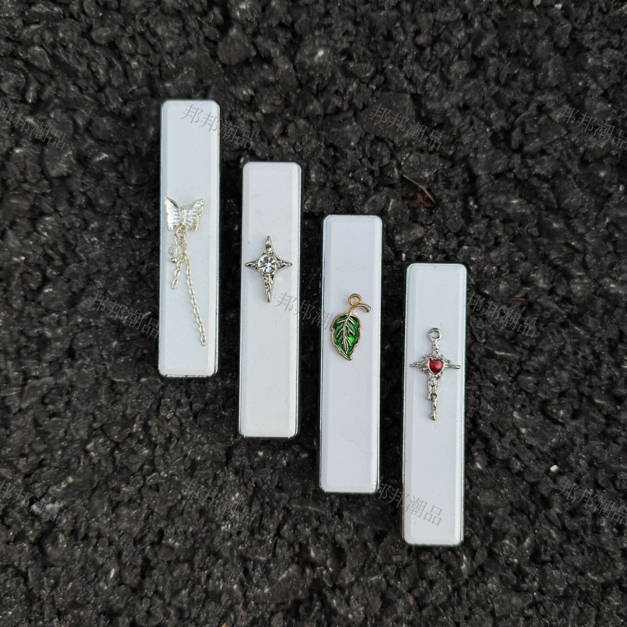 BANG原创防风迷你充电电磁打火机女生款原创设计钨丝便携点烟器