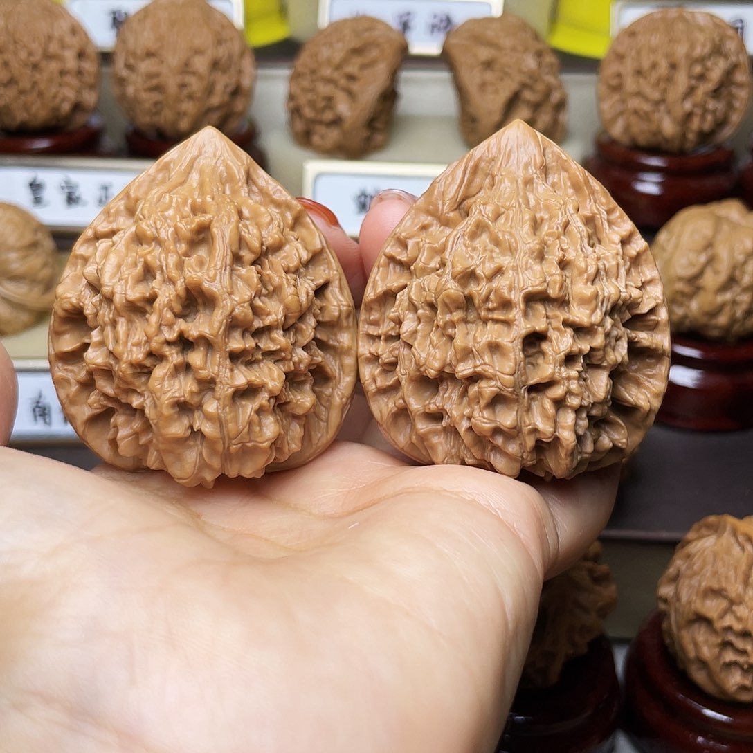 把件文玩核桃风***0官帽47左右