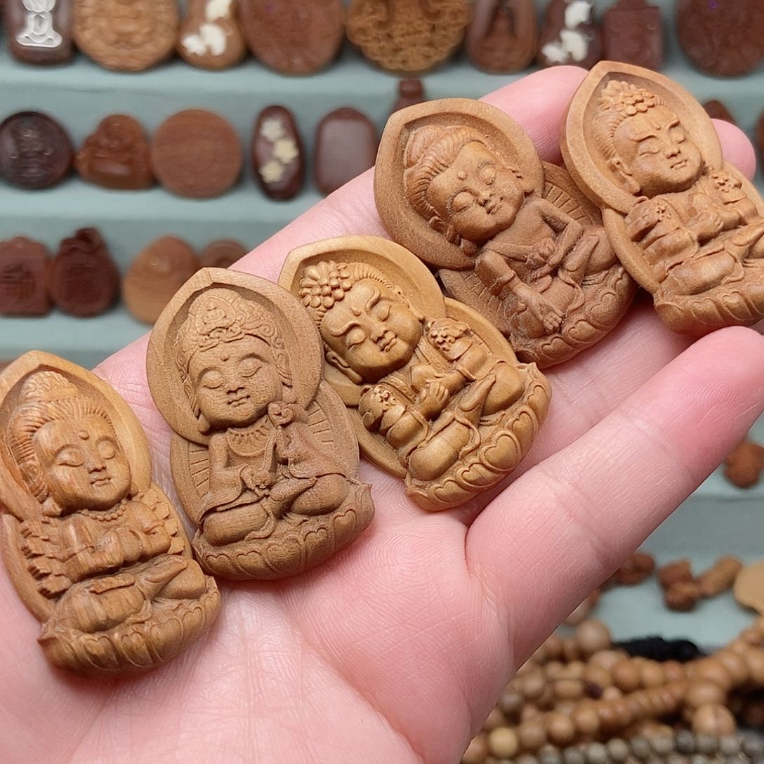 檀香木无事牌选其一