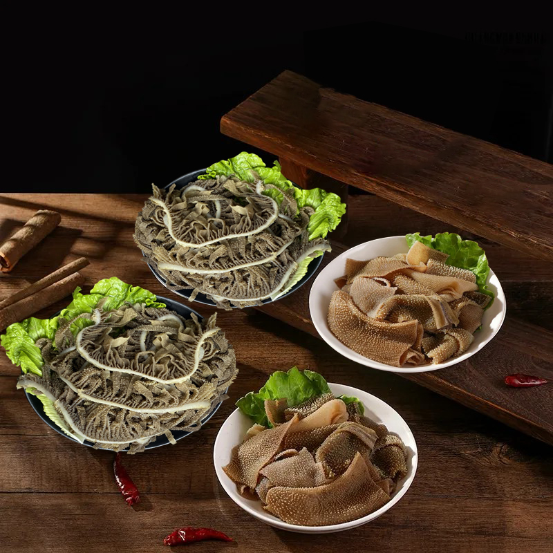 净重4斤毛肚叶片黑千层商用百叶火锅食材毛肚 固形物含量95%