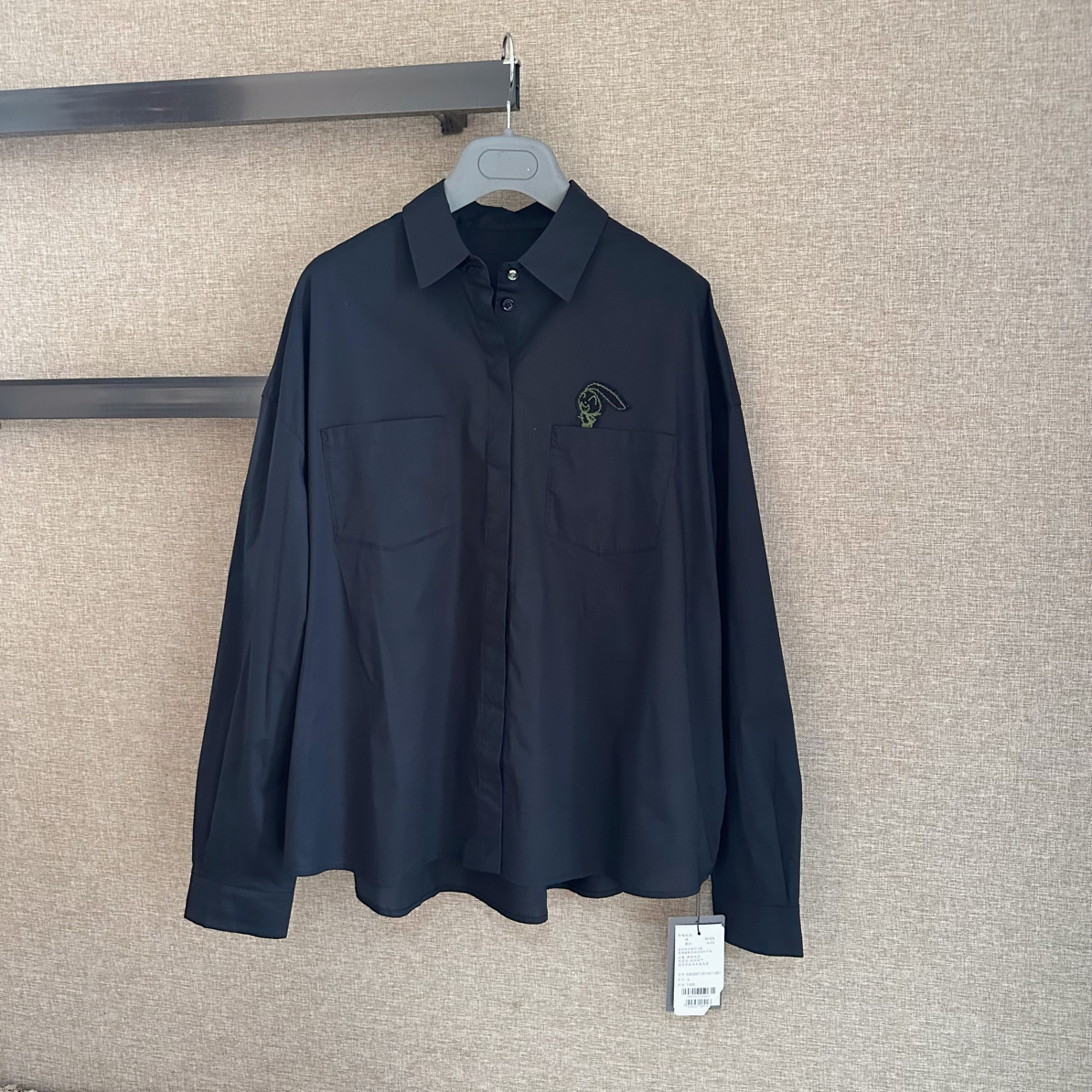 不支持退换 5300267 长袖百搭兔子衬衫