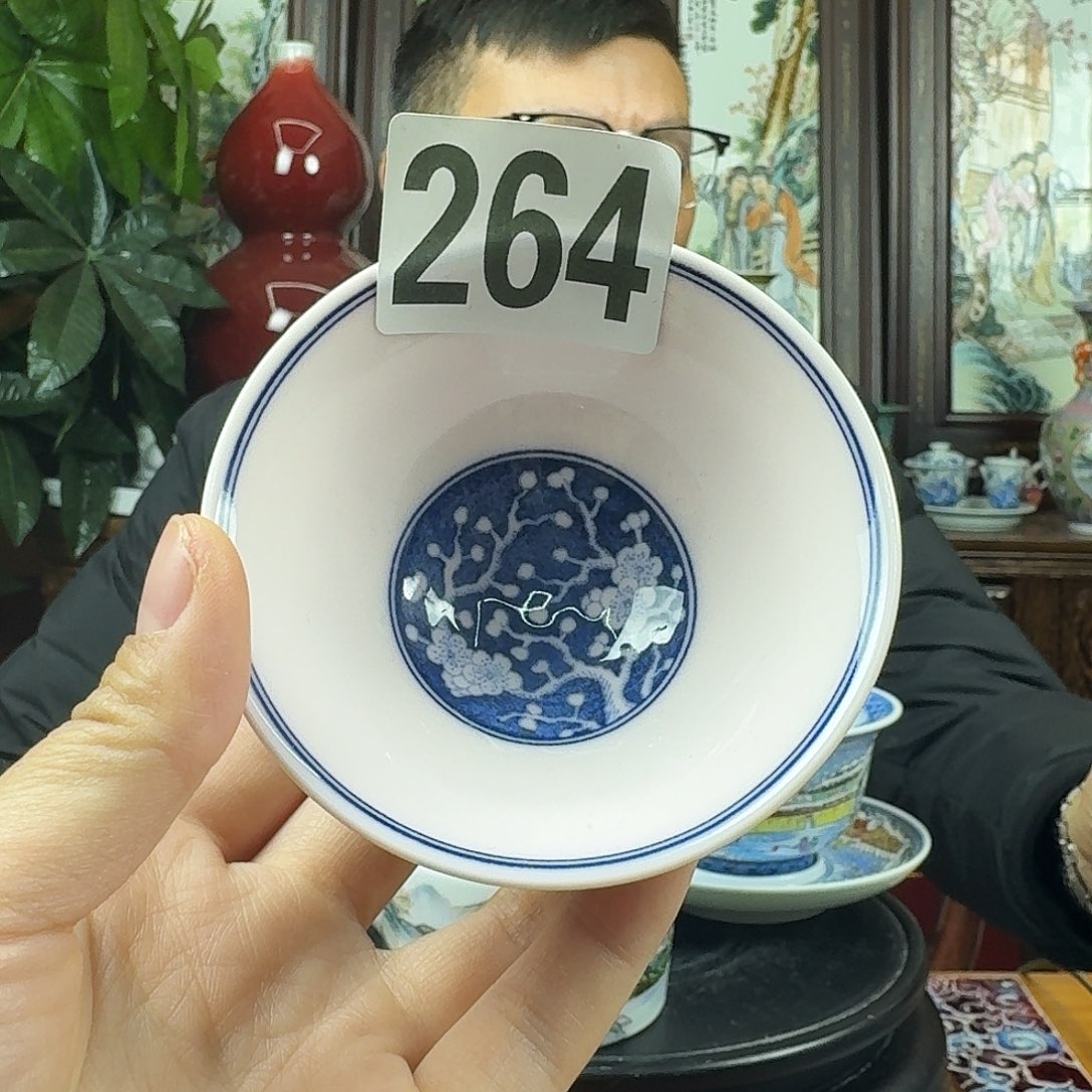 陶摆件景德镇陶瓷手工杯子