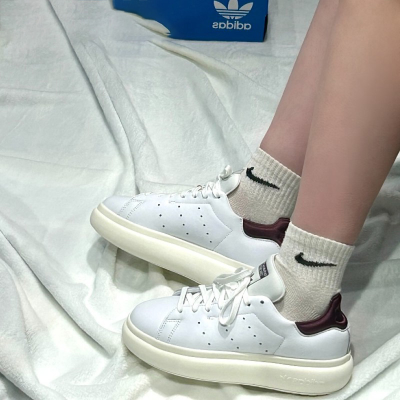 正品adidas阿迪达斯三叶草女子春秋季麦昆时尚百搭厚底板鞋IF7012