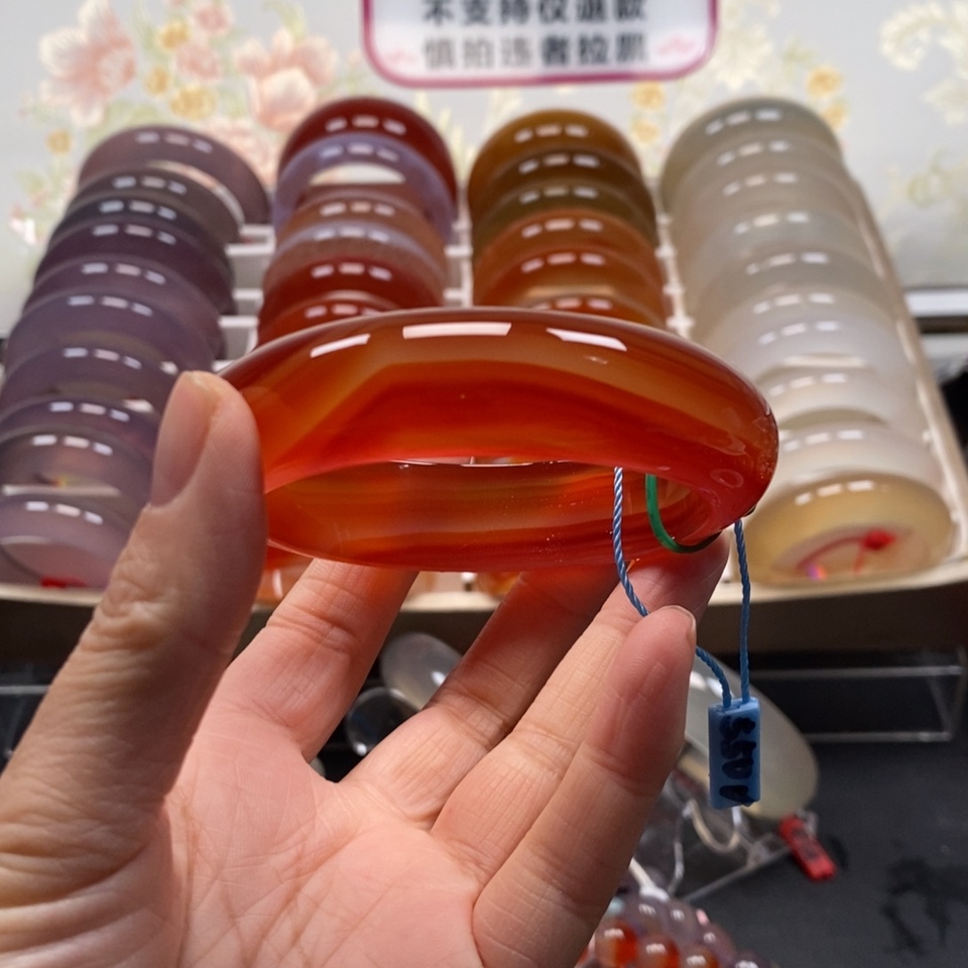 玛瑙/玉髓未镶嵌手镯60
