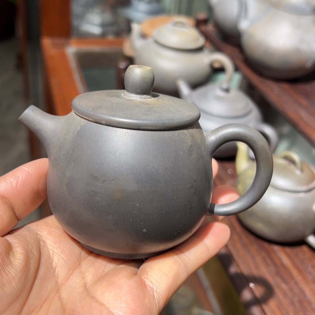 贵台龙窑柴烧茶壶113