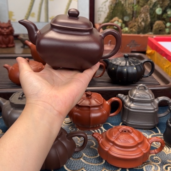 茶壶紫砂四方传炉