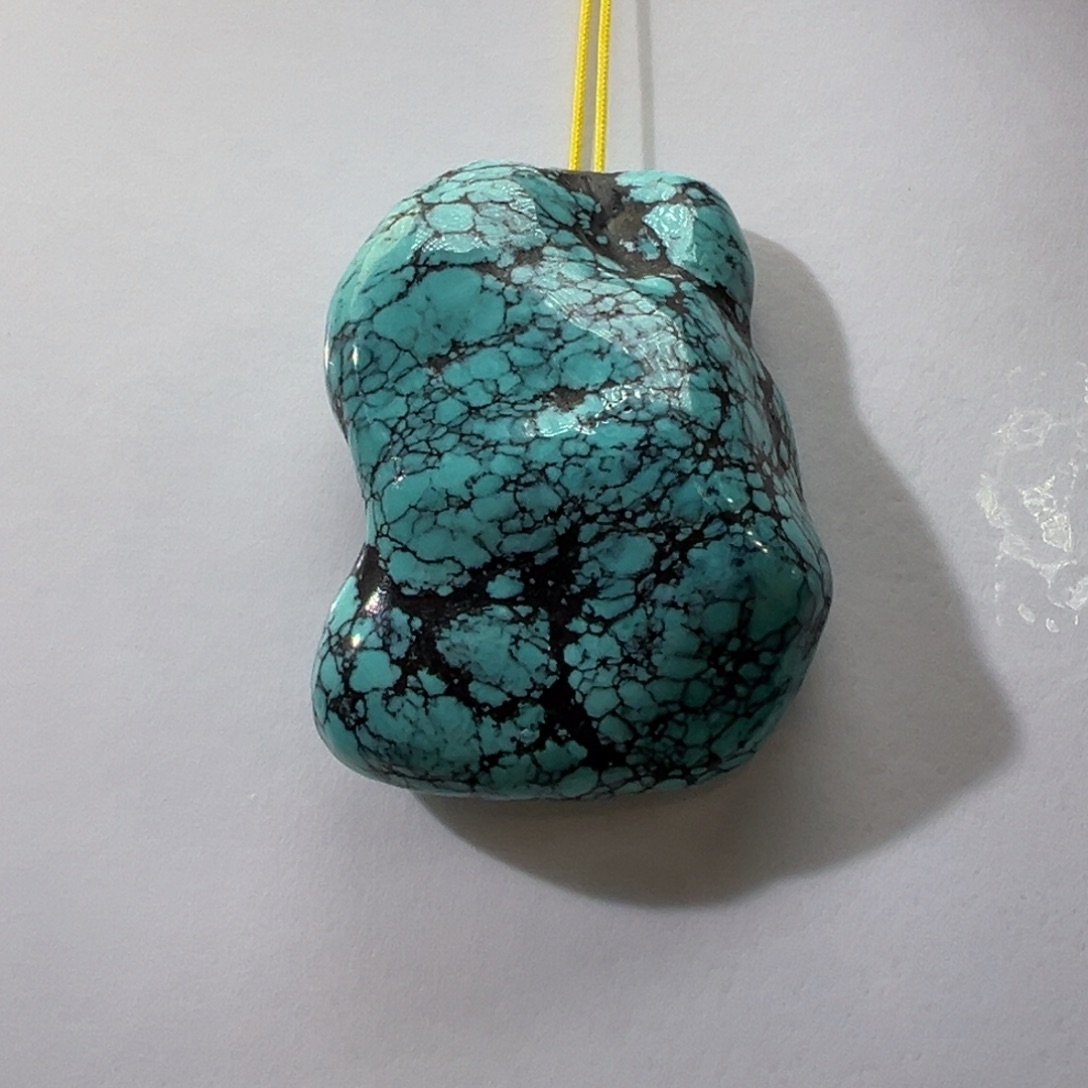 绿松石未镶嵌挂件