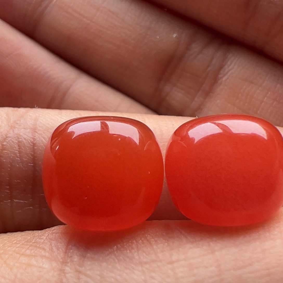 南红玛瑙老型11.4x10.2未镶嵌