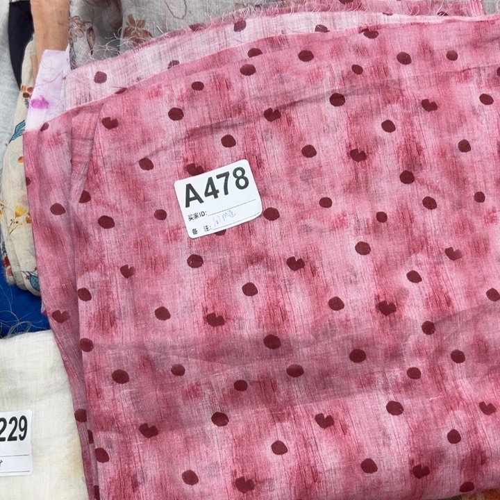 麻478纯苎麻1米爱心