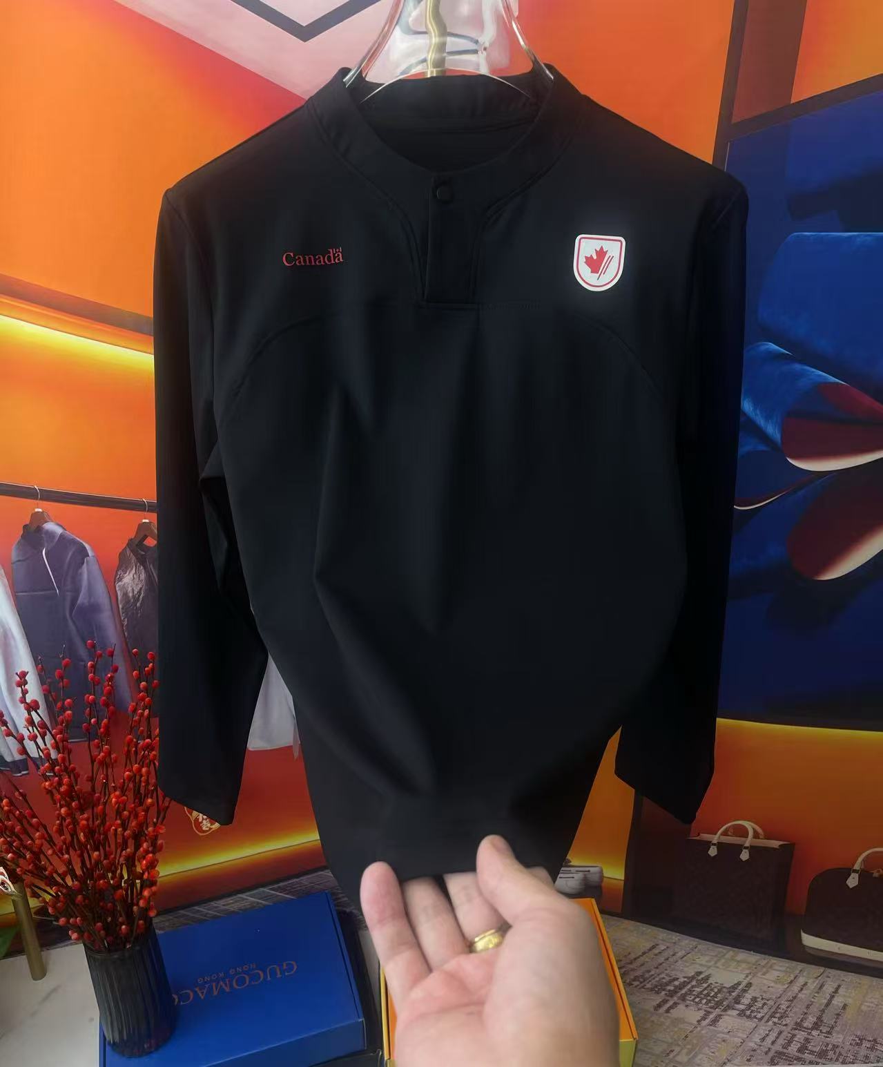 （7155）速干弹力时尚男女同款休闲卫衣