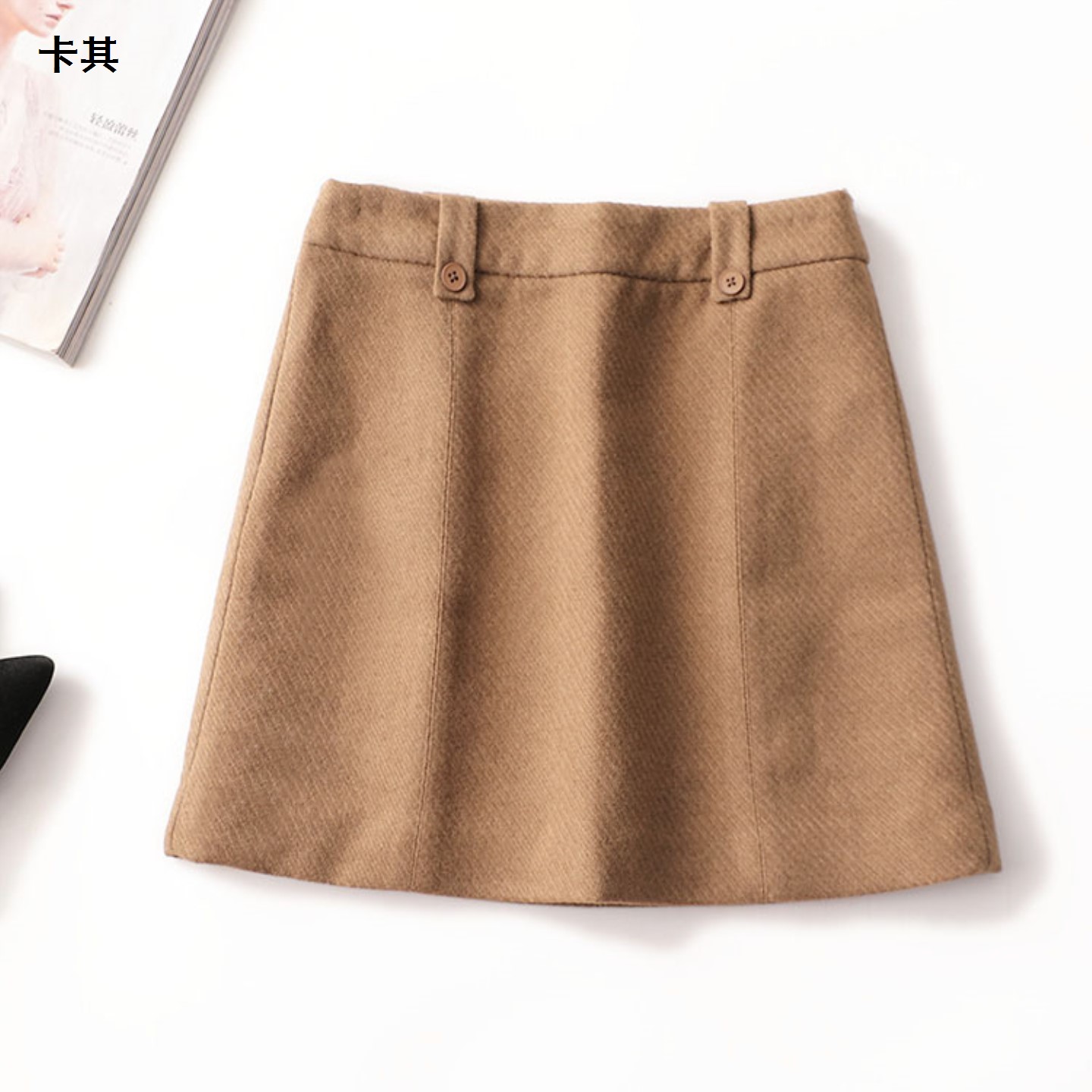 410304冬短款半身裙短裙裙子