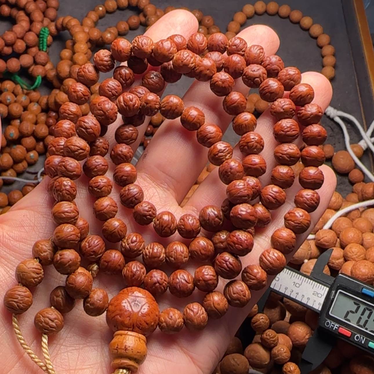 【闪购商品】凤眼菩提吊坠枣核