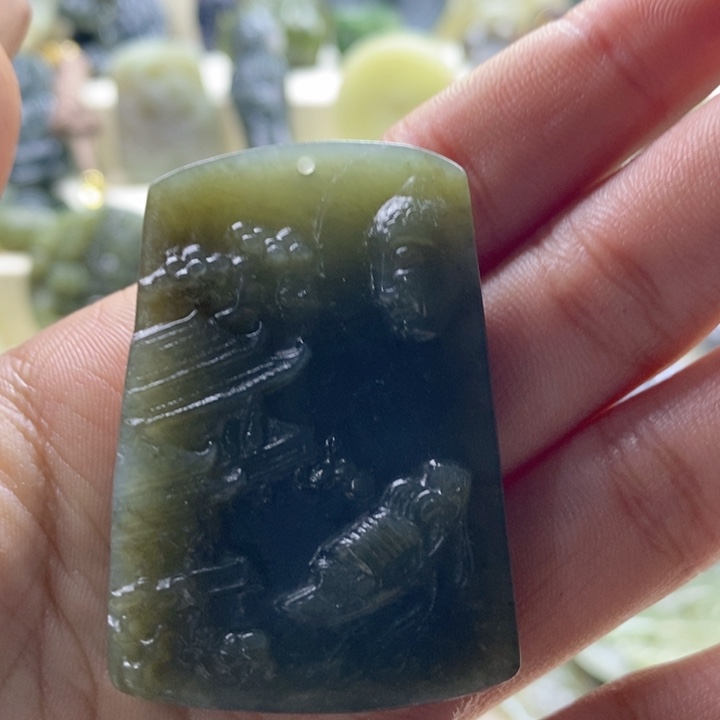 和田玉颈饰未镶嵌