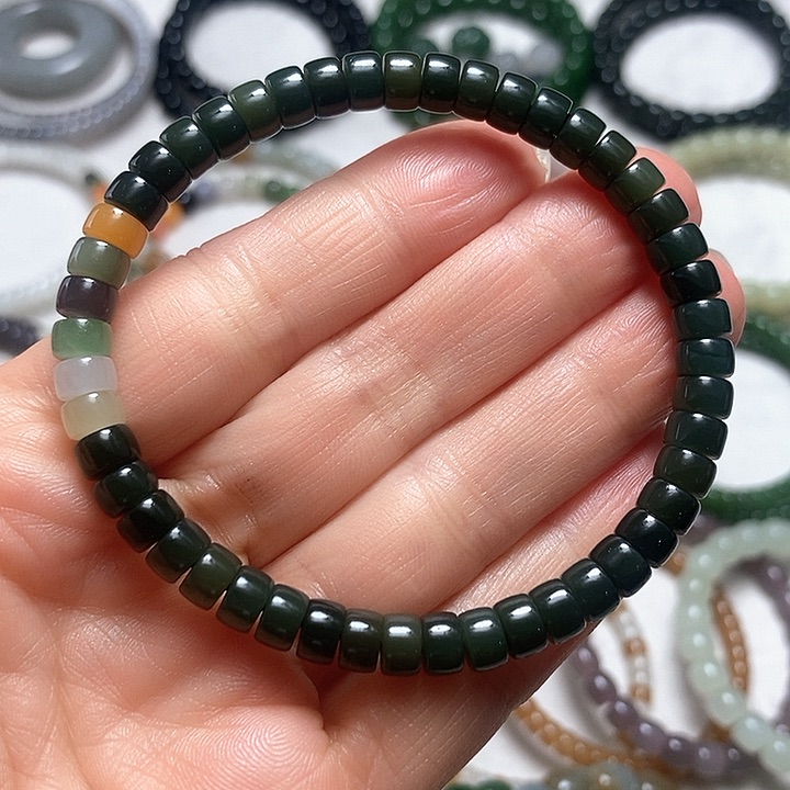 和田玉手链未镶嵌