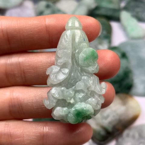 定制翡翠翡翠未镶嵌