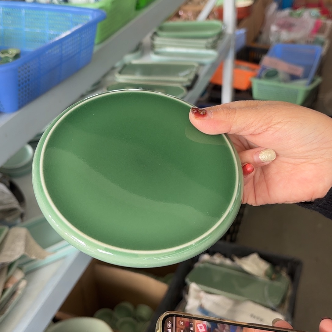 龙泉云间青瓷小米茶器