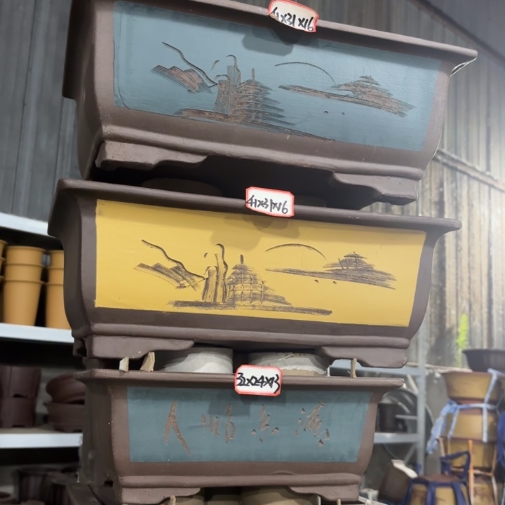 紫砂花盆            128-4