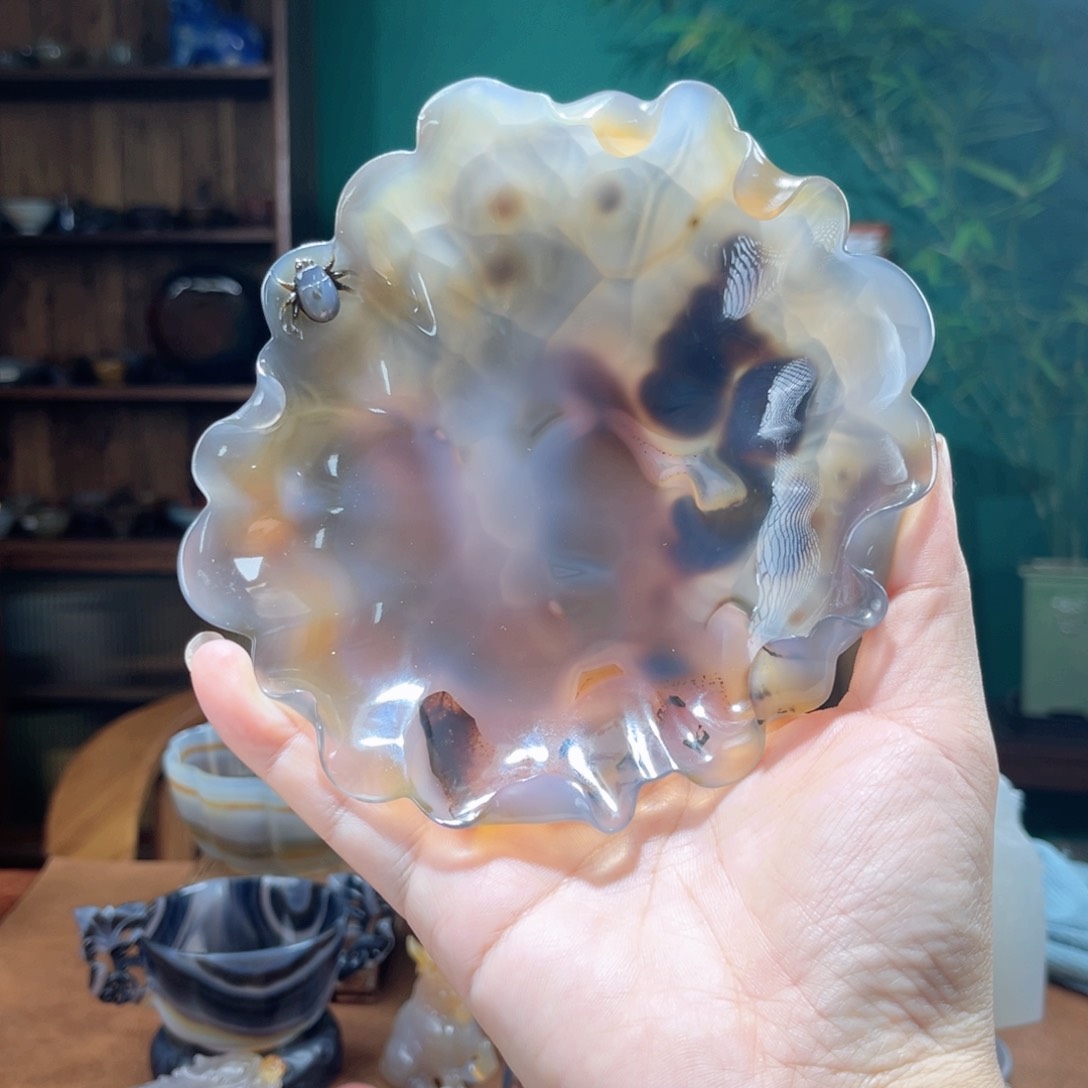 玛瑙/玉髓茶器未镶嵌杨***y