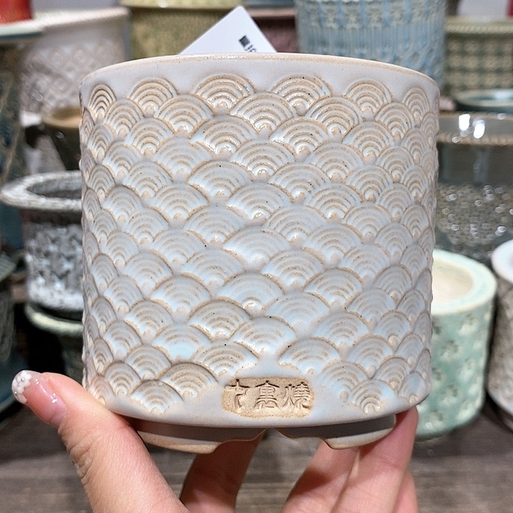 七里烧陶瓷02-14-421口径8