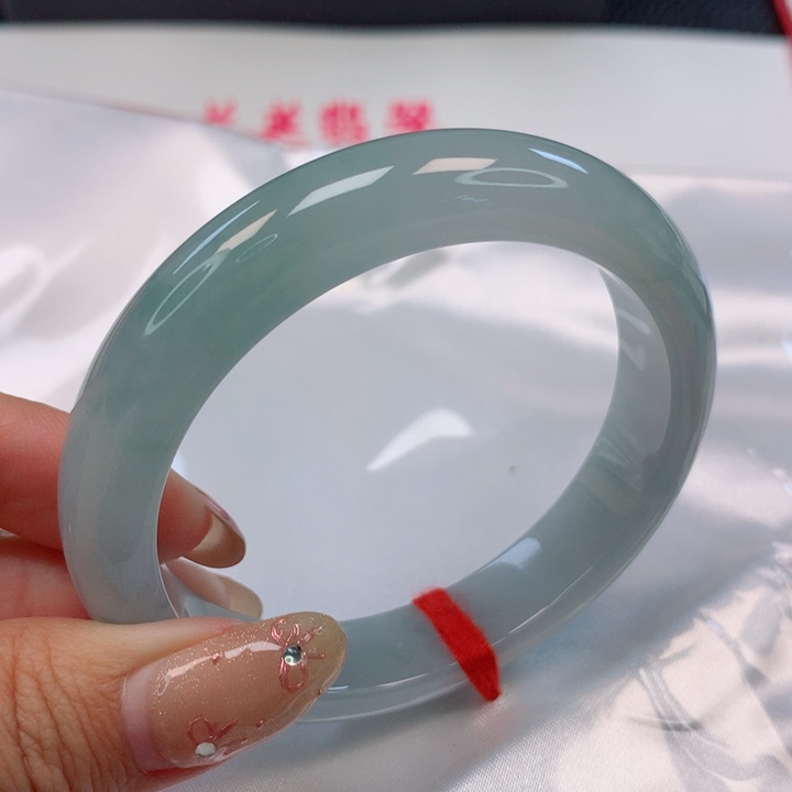 翡翠手镯未镶嵌冰*林56圈