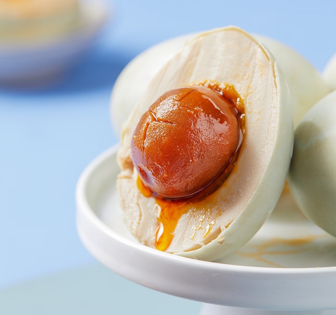 【买10送10】红心流油现蒸现发精品咸鸭蛋流油起砂营养下饭咸淡适中