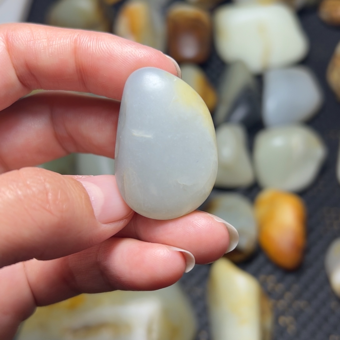 和田玉未镶嵌挂件9