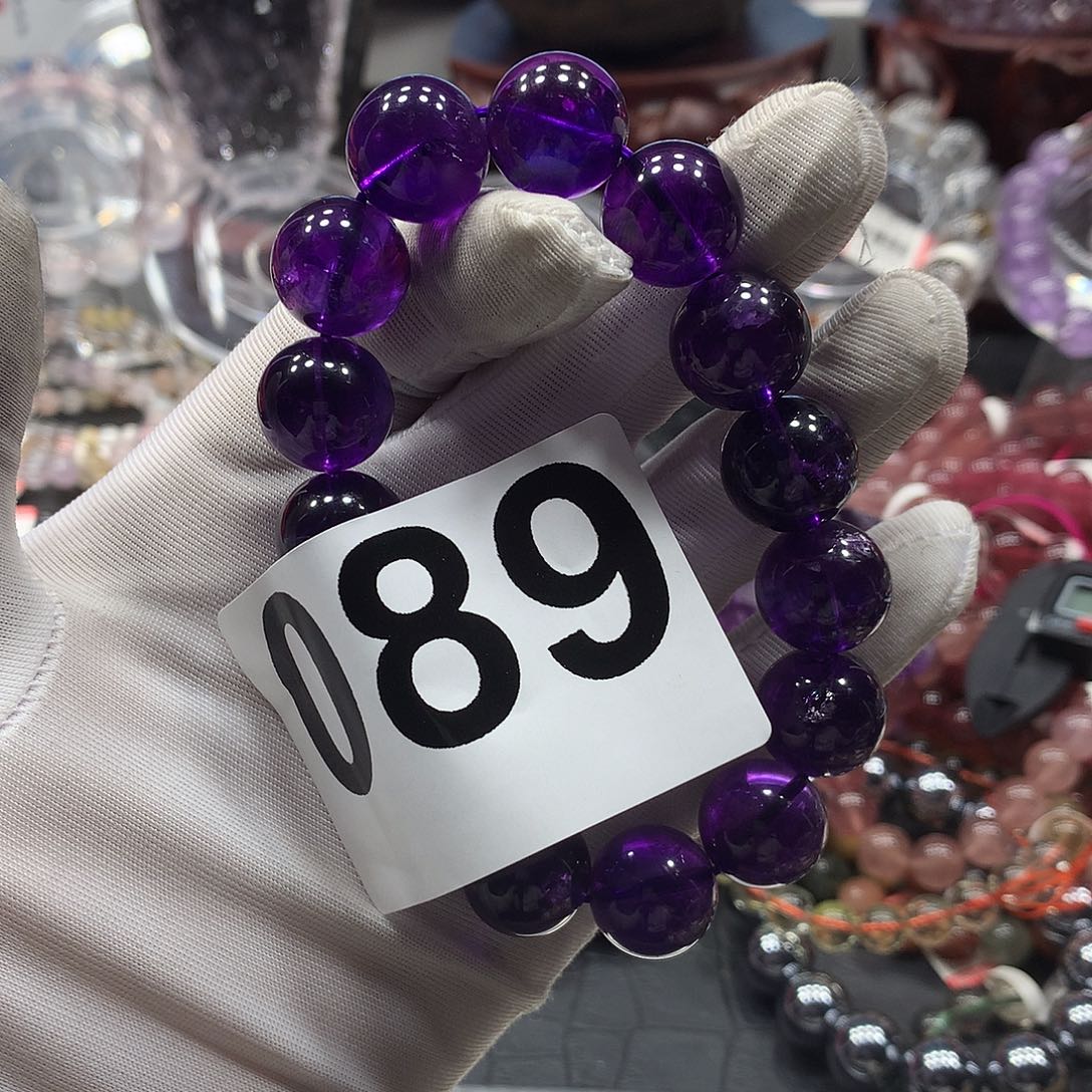 水晶手链未镶嵌天然