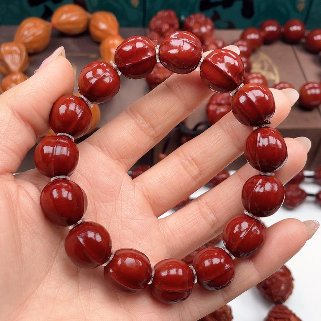 橄榄核手串沙鱼背手串