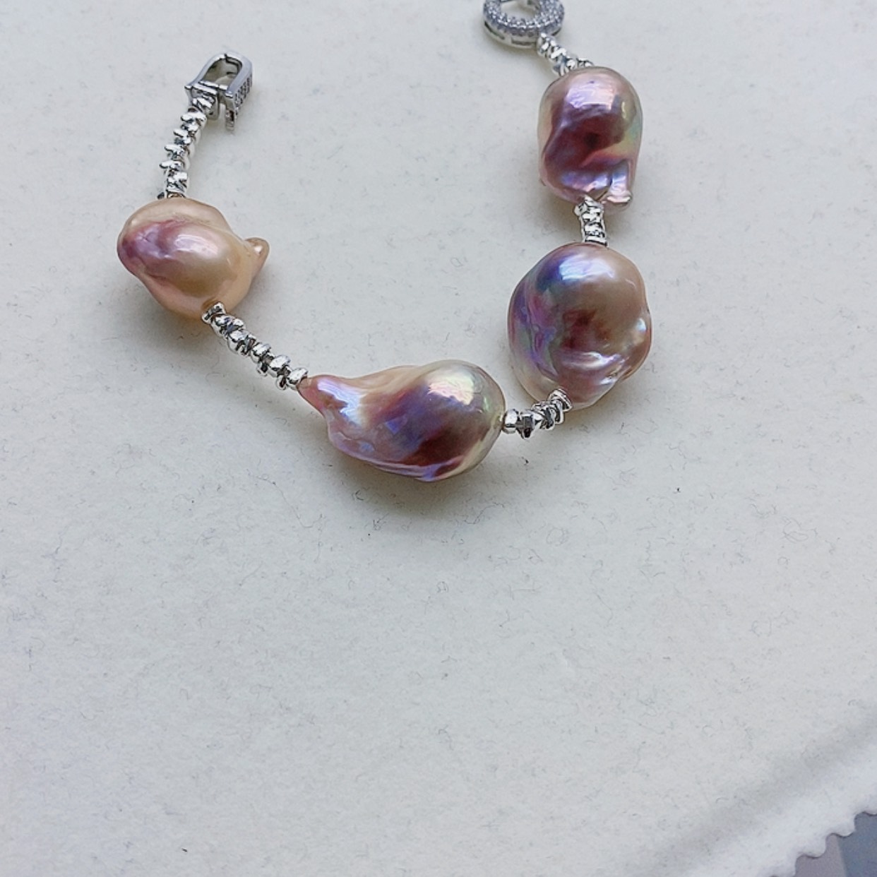 【闪购商品】淡水珍珠耳饰银S925镶嵌