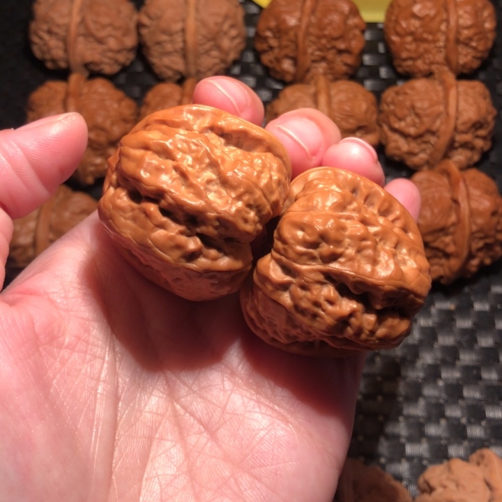 把件文玩核桃四开40