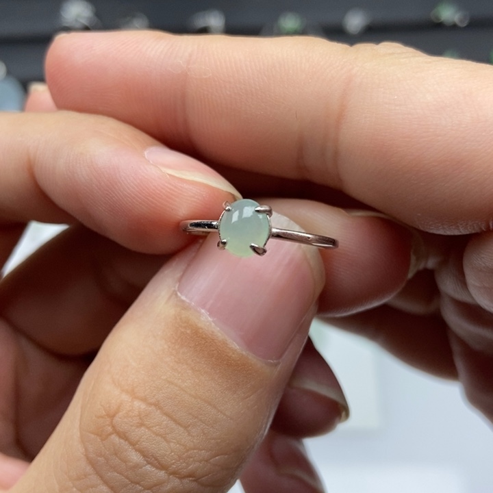 翡翠银S925镶嵌颈饰000000008