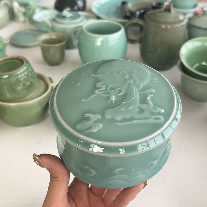 小米茶器龙泉青瓷