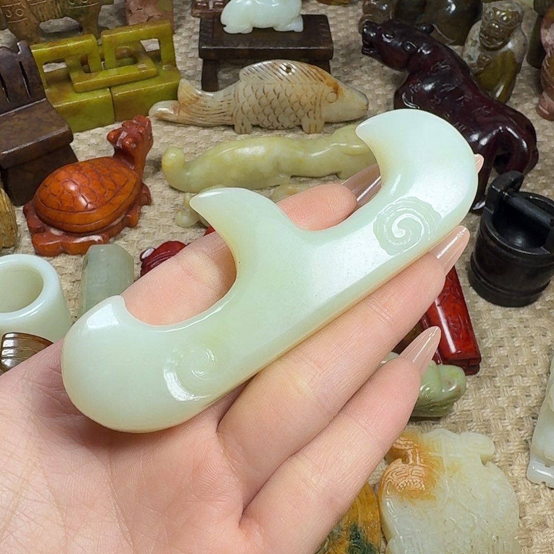 白玉菩提吊坠挂件