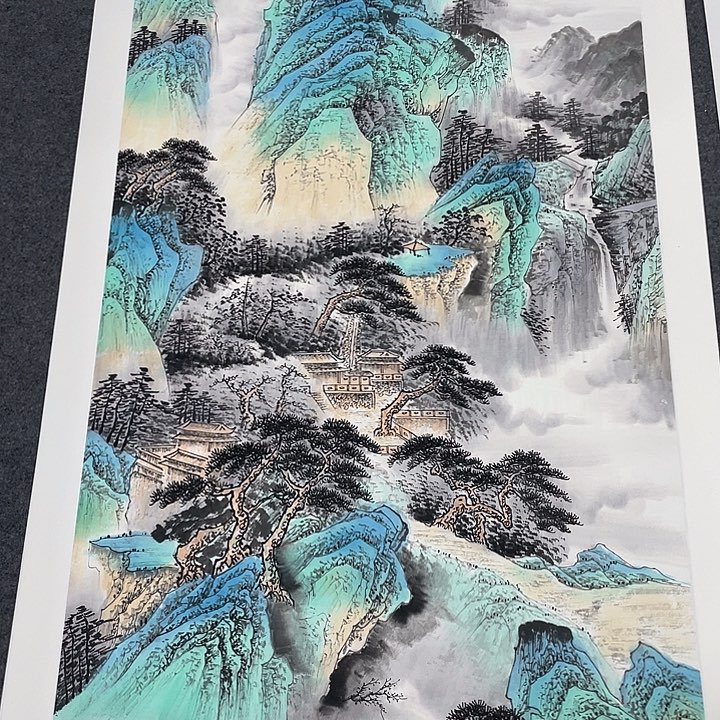 国画今天早上国画作品欣赏